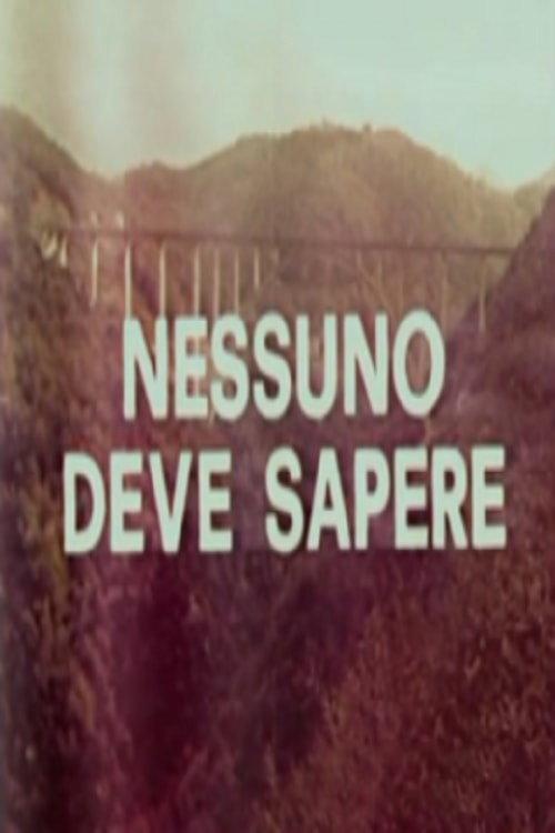 Nessuno deve sapere backdrop