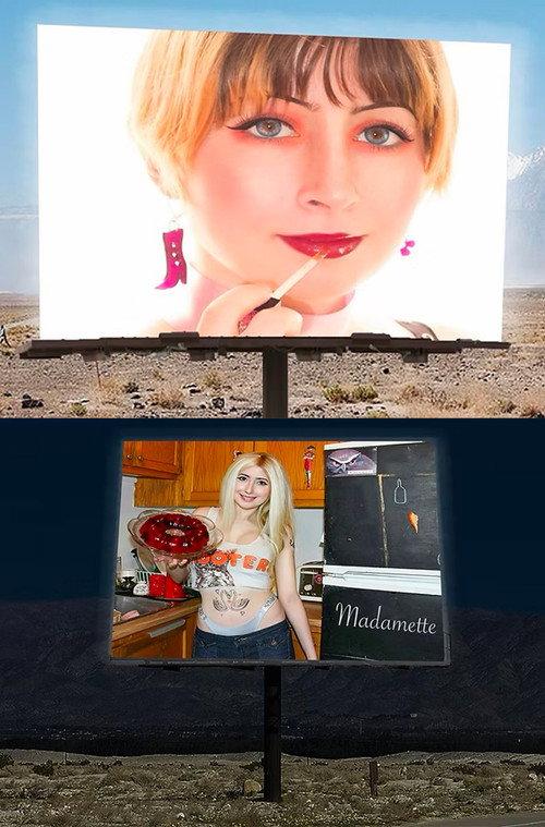 Saint-Madamette of Los Angeles backdrop
