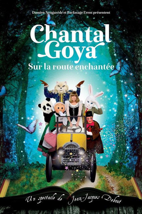 Chantal Goya, Sur la route enchantée backdrop