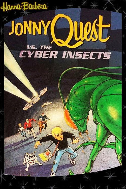 Jonny Quest versus the Cyber Insects backdrop