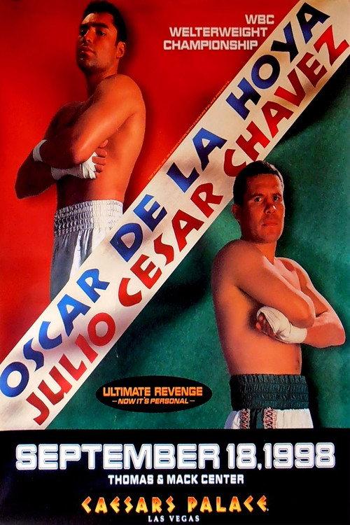 Oscar de la Hoya vs. Julio César Chávez II backdrop
