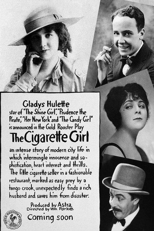The Cigarette Girl backdrop