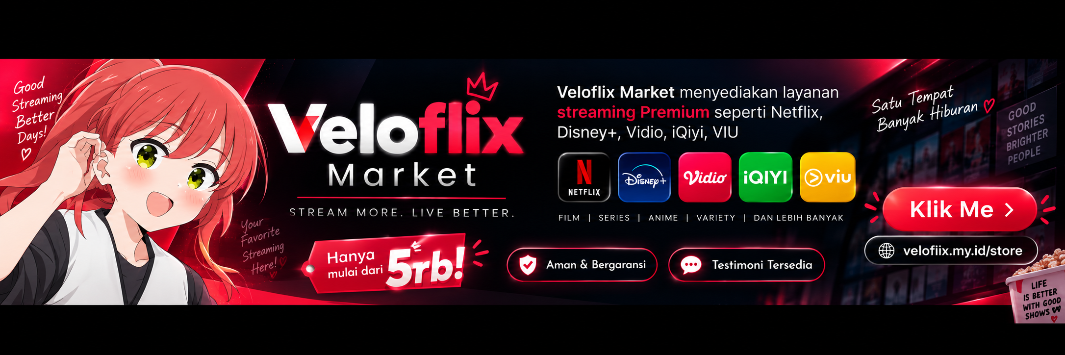 Veloflix Market